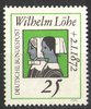710 Freimarke Wilhelm Löhe 25 Pf Deutsche Bundespost