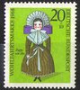 572 Wohlfahrt Puppen 20 Pf Deutsche Bundespost Briefmarke