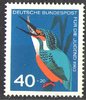 404 einheimische Vögel Eisvogel 40 + 20 Pf Deutsche Bundespost Briefmarke