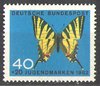 379 Schmetterlinge Segelfalter 40 Pf Deutsche Bundespost Briefmarke