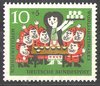 386 Wohlfahrt Schneewittchen 10 Pf Deutsche Bundespost Briefmarke