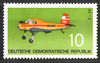 DDR 1750 Flugzeuge Z 37 RDA 10 Pf GDR