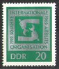 DDR 1517 Internationale Arbeitsorganisation IAO 20 Pf RDA GDR