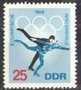 1339, Olympische Winterspiele, Eiskunstlauf, 25 Pf, DDR