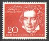 317 Beethovenhalle Ludwig van Beethoven 20 Pf Deutsche Bundespost