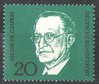 555 Konrad Adenauer Alcide de Gasperi 20 Pf Deutsche Bundespost Briefmarke