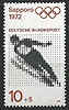 680 Olympische Spiele 10 Pf Deutsche Bundespost Briefmarke