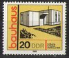2511, Bauwerke im bauhaus-Stil, 20 Pf, DDR