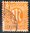 004, Freimarke, M im Oval, 6 Pf, Amerikanische und Britische Zone, Briefmarke, Alliierte Besatzung