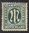 032, Amerikanische und Britische Zone, M im Oval, 50 Pf, Briefmarke, Alliierte Besatzung