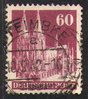 093eg, Kölner Dom, Bautenserie, 60 Pf, Amerikanische und Britische Zone, Briefmarke, Alliierte Besatzung