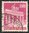 094eg, Brandenburger Tor, Bautenserie, 80 Pf, Amerikanische und Britische Zone, Briefmarke, Alliierte Besatzung