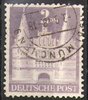098-I wg, Holstentor, Bautenserie, 2 DM, Amerikanische und Britische Zone, Briefmarke, Alliierte Besatzung