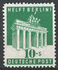101A Berlin Hilfe 10+5 Pf Amerikanische und Britische Zone Alliierte Besatzung