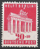 102E Berlin Hilfe 20+10 Pf Amerikanische und Britische Zone Alliierte Besatzung