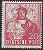 104a Deutsche Post Exportmesse Hannover 20 Pf Alliierte Besetzung