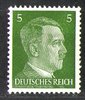 784a Adolf Hitler 5 Pf Deutsches Reich