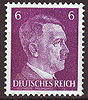 785a Adolf Hitler 6 Pf Deutsches Reich