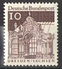 490 Deutsche Bauwerke 10 Pf Deutsche Bundespost Briefmarke