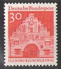 493 Deutsche Bauwerke 30 Pf Deutsche Bundespost Briefmarke