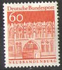 496 Deutsche Bauwerke 60 Pf Deutsche Bundespost Briefmarke