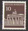 506 Brandenburger Tor 10 Pf Deutsche Bundespost