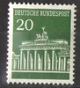 507 Brandenburger Tor 20 Pf Deutsche Bundespost
