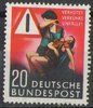 162 Verkehrsunfall Verhütung 20 Pf Deutsche Bundespost