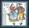1699 Deutsche Trachten 100Pf Deutsche Bundespost