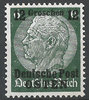 3  Freimarke 12 Gr auf 6 Pf Deutsche Post Osten Generalgouvernement