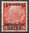 4  Freimarke 16 Gr auf 8 Pf Deutsche Post Osten Generalgouvernement