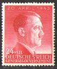 102 Geburtstag von Adolf Hitler 24 Gr + 1 Zt Generalgouvernement