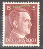 789 Adolf Hitler 15 Pf Deutsches Reich