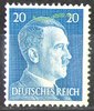 791 Adolf Hitler 20 Pf Deutsches Reich