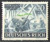 838y Tag der Wehrmacht 20 Pf  Deutsches Reich