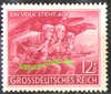 908 Volkssturm 12+8 Pf Deutsches Reich