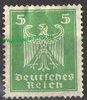 356x Reichsadler 5 Pf Deutsches Reich