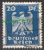 358 Reichsadler 20 Pf Deutsches Reich