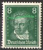 389 berühmte Deutsche 8 Pf Deutsches Reich