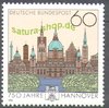 1491, 750 Jahre Hannover, 60 Pf, Deutsche Bundespost