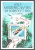 1496 Block 23 Bobsport 100 Pf Deutsche Bundespost
