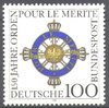 1613, Orden Pour le mérite 100 Pf, Deutsche Bundespost