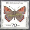 1515 Schmetterlinge 70 Pf Deutsche Bundespost