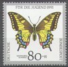 1516 Schmetterlinge 80 Pf Deutsche Bundespost