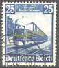 582 Deutsche Eisenbahn  25 Pf Deutsches Reich