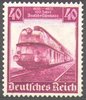 583 Deutsche Eisenbahn  40 Pf Deutsches Reich