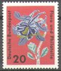 1963 Gartenbau-Ausstellung 20 Pf Deutsche Bundespost Briefmarke