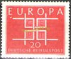 407 EUROPA 20 Pf Deutsche Bundespost