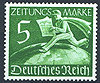 Z738 Auslands-Zeitungsmarke 5 Pf Deutsches Reich