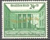 743 Briefmarkenausstellung 24+76 Pf  Deutsches Reich